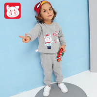 PEPCO 小猪班纳 儿童男童卫衣长裤两件套