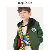 GXG kids A17321191 男童短款军绿夹克