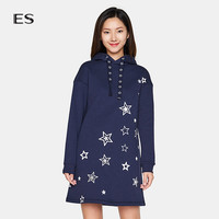 ES 艾格运动 8A032202340 女士连帽长袖卫衣