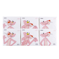 MINISO 名创优品 粉红豹纸巾系列 擦手纸面巾纸 Q包6包装