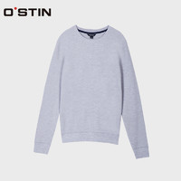 OSTIN MT4T5A 男士圆领长袖卫衣