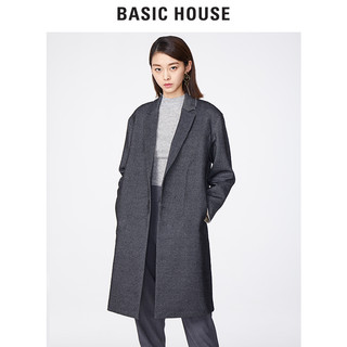 BASIC HOUSE 百家好 HRCA121A 女士羊毛混纺大衣