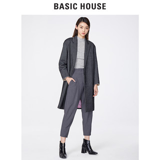 BASIC HOUSE 百家好 HRCA121A 女士羊毛混纺大衣