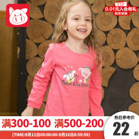 PEPCO 小猪班纳 女宝宝长袖t恤