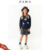 ZARA 09008711401 女童心形图案卫衣