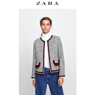 ZARA 08006826070 女士小香风西装外套