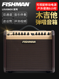 Fishman Loudbox mini 60W 渔夫 原声木吉他弹唱音箱