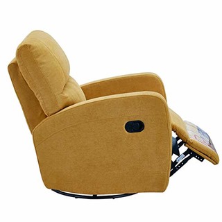 芝华仕 339D 手动可躺可摇可转单椅 柠檬黄 