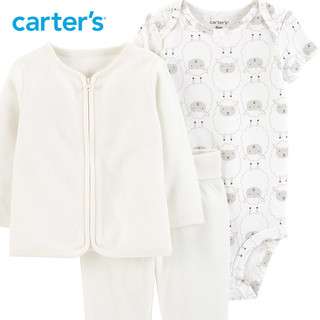 Carter's 连体衣外套长裤三件套 