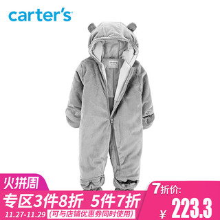 Carter's 婴儿加厚长袖连体衣