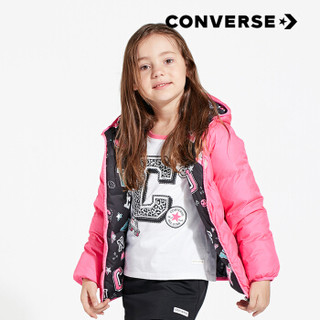 Converse 匡威 女童 双面穿连帽羽绒服