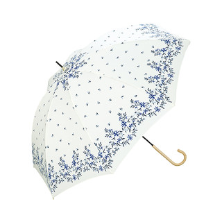 WPC 8518-08 世界派对 刺绣印刷繁花图案 折叠晴雨伞