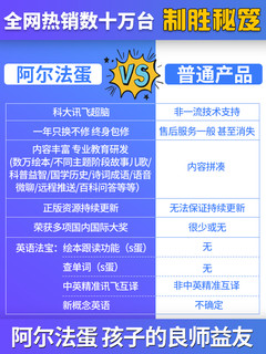 iFLYTEK 科大讯飞 阿尔法蛋智能机器人小蛋超能蛋儿童语音对话早教机学习wifi故事机小学生s蛋