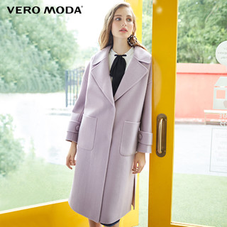 Vero Moda 318327502A 100%羊毛双面呢毛呢大衣