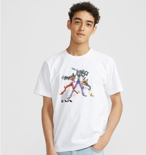 uniqlo 优衣库 428165 eva联名款 中性款印花t恤