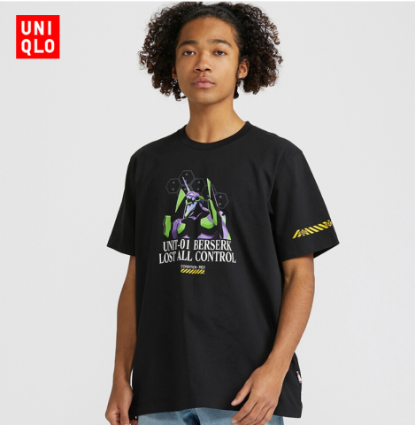 uniqlo 优衣库 424617 eva联名款印花t恤