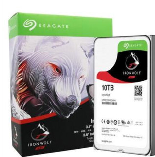 SEAGATE 希捷 ST10000VN0004 酷狼 服务器机械硬盘 10TB