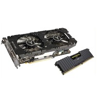 百亿补贴：yeston 盈通 RX580-2048SP 8G D5 大地之神 显卡 + 海盗船 复仇者LPX DDR4 2400 台式机内存 8G