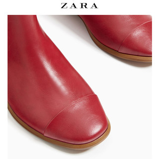 ZARA 女童拼接鞋头短靴