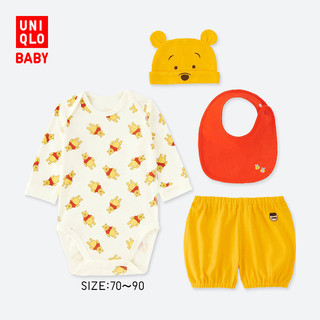 UNIQLO 优衣库 412387 婴幼儿DPJ4件套