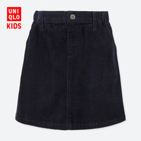 UNIQLO 优衣库 411112 女童灯芯绒裙子