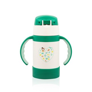 THERMOS 膳魔师 宝宝高真空双耳不锈钢吸管杯 280ml