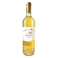 CARMES DE Rieussec 拉菲古堡 CHATEAU LAFITE ROTHSCHILD 正牌 丽丝 副牌 贵腐甜白葡萄酒 375ml