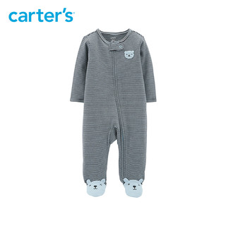 Carter's 全棉新生儿包脚连体衣