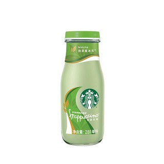 starbucks 星巴克 抹茶星冰乐奶茶饮料 281ml*4瓶