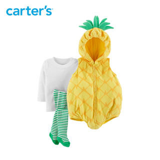 Carter's 女宝宝连体衣长袖T恤三件套
