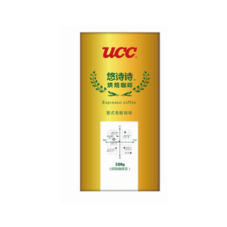  UCC 悠诗诗 意式香醇咖啡豆 500g