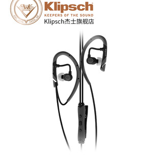 Klipsch 杰士  AS-5i 耳机 (通用、动圈、耳挂式) 黑色