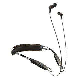 Klipsch 杰士  R6 Neckband Bluetooth 无线蓝牙耳机 (通用、动圈、后挂式、Black黑色)