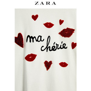 ZARA 01165705712 女童巴黎图案T恤