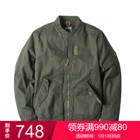 Timberland 添柏岚 A1LVU 男士飞行员夹克 A1LVUA58/军绿色 XS