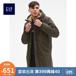 Gap 盖璞 398292 男士连帽加棉外套