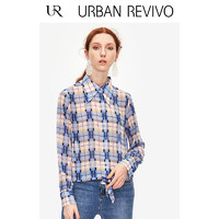 URBAN REVIVO WG33R2BN2001 女士衬衫