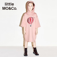 little MO&Co. 女童连帽卫衣裙