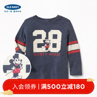 OLD NAVY 迪士尼系列 男幼童米奇长袖T恤