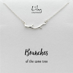 Lily Charmed 英国设计师品牌银色项链 通用 锁骨链 欧美风格 送恋人 925银