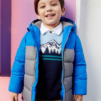 OLD NAVY 285742-1W 男婴加厚保暖棉服