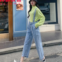 韩都衣舍 EK9340 女士阔腿牛仔裤