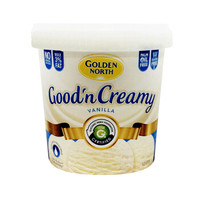 Golden North 金诺斯 香草口味 低脂冰淇淋 1.2L *4件