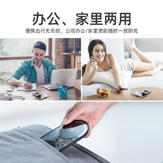 倍思 无线充电器二合一苹果11专用新款iphone se无限pro快充板max手机airpodspro感应底座车载多用qi正品通用