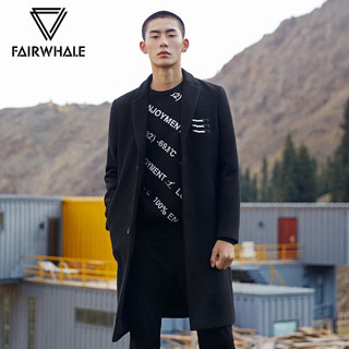 MARK FAIRWHALE 马克华菲 男士羊毛大衣