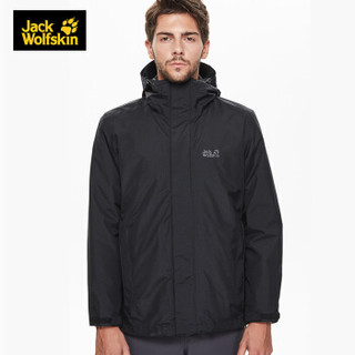 Jack Wolfskin 狼爪 1105743 男款冲锋衣 1703853-1350/孔雀蓝色 M 180/100A