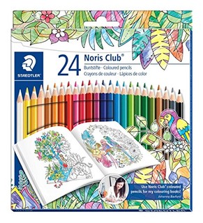 STAEDTLER 施德楼 144 C24JB 24色绘图水溶性彩色铅笔