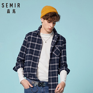 Semir 森马 13077051023 男士长袖衬衫 