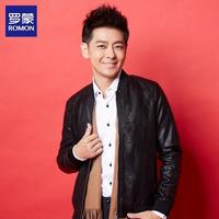 ROMON 罗蒙 3P80808 男士仿皮夹克