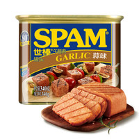 SPAM 世棒 午餐肉罐头  蒜香口味   340g